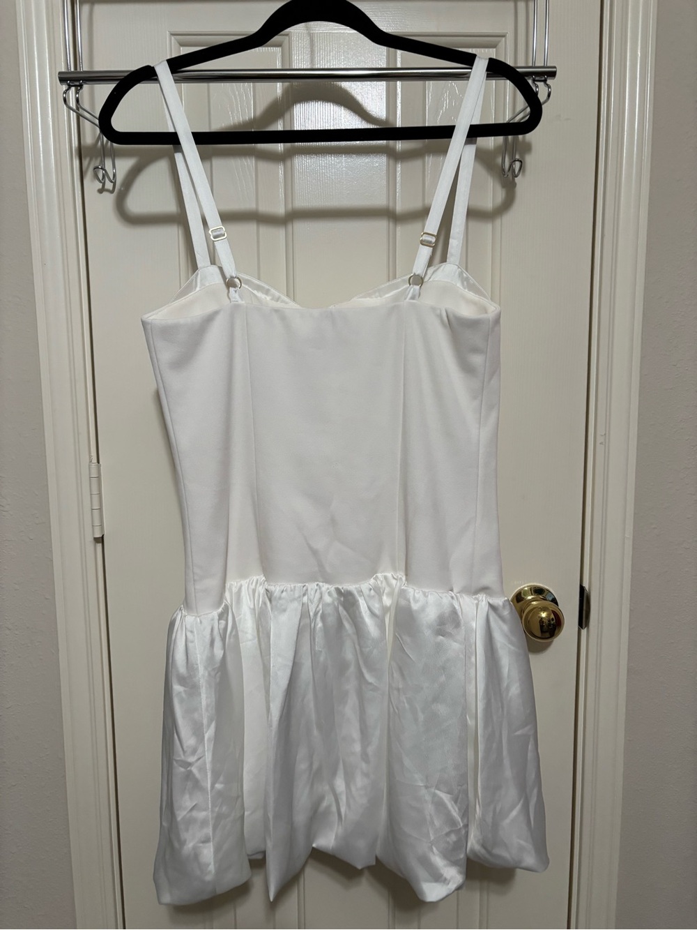 Show Me Your MuMu White Ruffled Mini Sundress - Picture 4 of 4